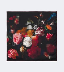 Dries Van Noten Dries Van Noten Floral silk twill scarf