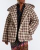 Dries Van Noten Dries Van Noten Gingham hooded cotton puffer jacket - 2