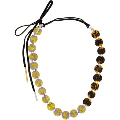Dries Van Noten Dries Van Noten Glass & Aluminum Necklace