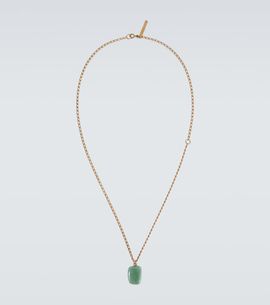 Dries Van Noten Dries Van Noten Gold-plated pendant necklace