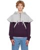 Dries Van Noten Dries Van Noten Gray Cape Hoodie - 1