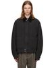 Dries Van Noten Dries Van Noten Gray Contrast Collar Jacket - 1