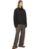 Dries Van Noten Dries Van Noten Gray Contrast Collar Jacket - 4
