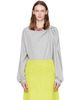 Dries Van Noten Dries Van Noten Gray Cotton Jersey T-shirt - 1