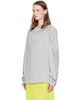 Dries Van Noten Dries Van Noten Gray Cotton Jersey T-shirt - 4