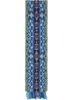 Dries Van Noten Dries Van Noten Gray Jacquard Wool Scarf - 1