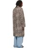 Dries Van Noten Dries Van Noten Gray Printed Coat - 3