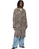 Dries Van Noten Dries Van Noten Gray Printed Coat - 4
