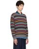 Dries Van Noten Dries Van Noten Gray Striped Sweater - 2