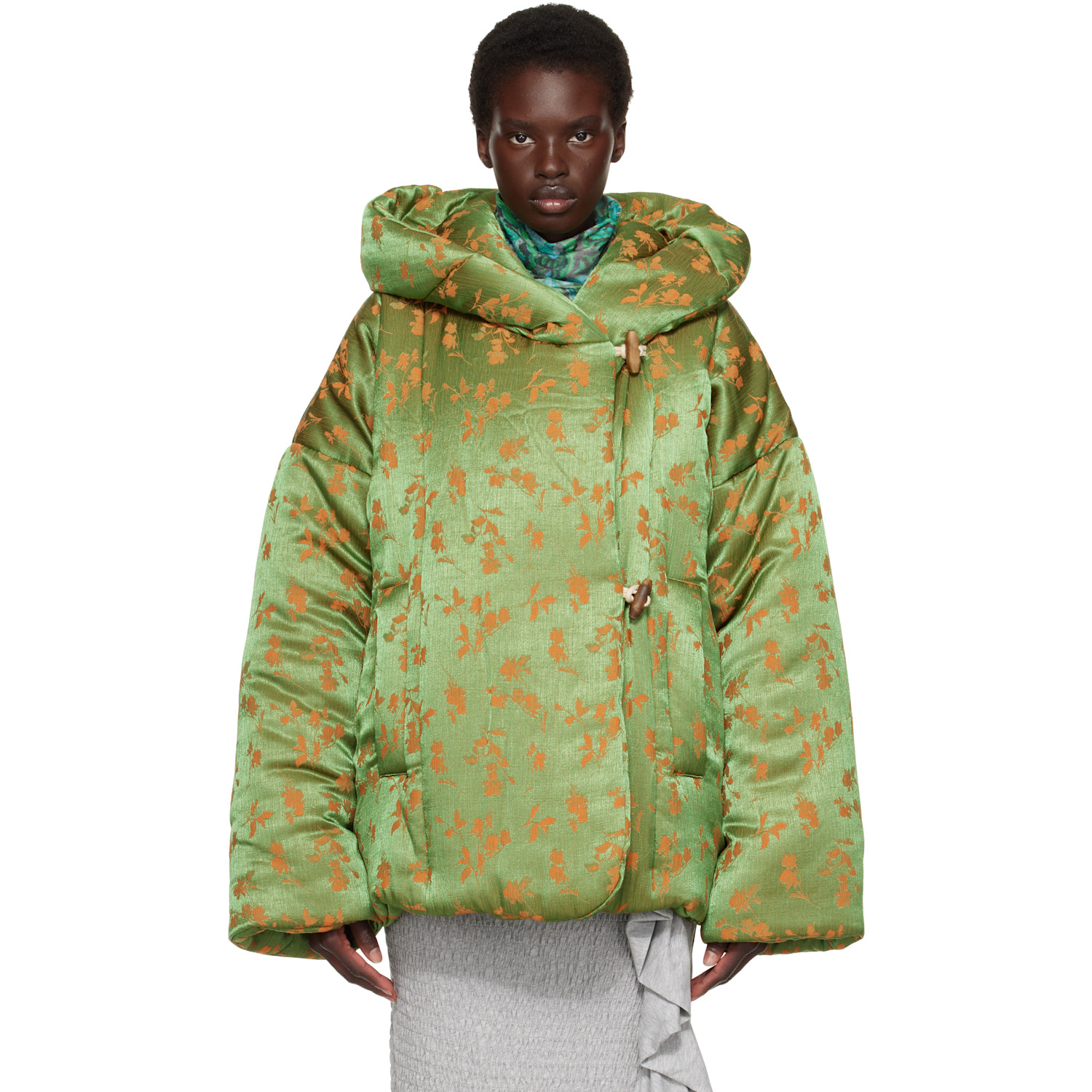 Dries Van Noten - Vinnia Reversible Floral Jacquard Blouson Jacket
