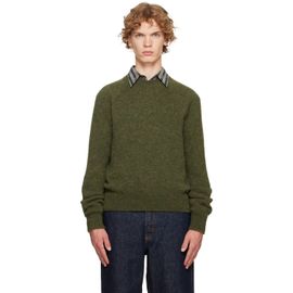 Dries Van Noten Dries Van Noten Green Alpaca Sweater
