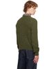 Dries Van Noten Dries Van Noten Green Alpaca Sweater - 3