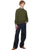 Dries Van Noten Dries Van Noten Green Alpaca Sweater - 4