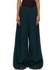 Dries Van Noten Dries Van Noten Green Elasticated Overdyed Trousers - 1