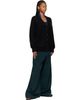 Dries Van Noten Dries Van Noten Green Elasticated Overdyed Trousers - 4