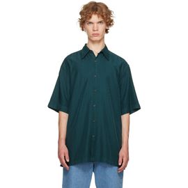Dries Van Noten Dries Van Noten Green Floral Shirt