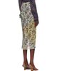 Dries Van Noten Dries Van Noten Green Jacquard Midi Skirt - 3