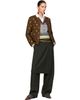 Dries Van Noten Dries Van Noten Green Pleated Skirt Trousers - 4