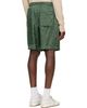 Dries Van Noten Dries Van Noten Green Viscose Shorts - 3