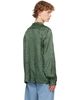 Dries Van Noten Dries Van Noten Green Viscose Twill Shirt - 3