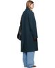 Dries Van Noten Dries Van Noten Green Wool Melton Coat - 3