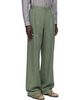 Dries Van Noten Dries Van Noten Green Wool Trousers - 2