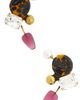 Dries Van Noten Dries Van Noten Handmade Artisanal Glass Disc Shell Paste Earrings - 1