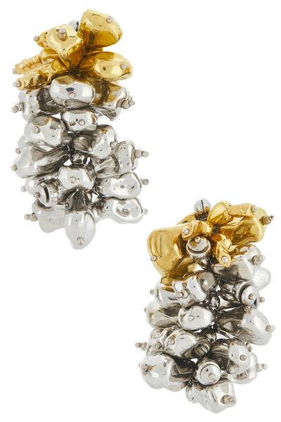Dries Van Noten Dries Van Noten Handmade Bead Embroidered Earrings