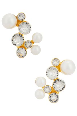 Dries Van Noten Dries Van Noten Handmade Shell Paste Big Earrings