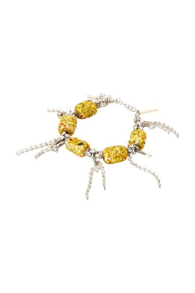Dries Van Noten Dries Van Noten Handmade Strass Fringed Bracelet