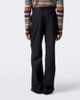 Dries Van Noten Dries Van Noten Herringbone pleated wool wide-leg pants - 4
