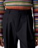 Dries Van Noten Dries Van Noten Herringbone pleated wool wide-leg pants - 5