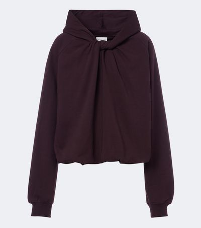 Dries Van Noten Dries Van Noten Hooded cotton jersey sweatshirt