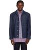 Dries Van Noten Dries Van Noten Indigo Cotton Denim Jacket - 1