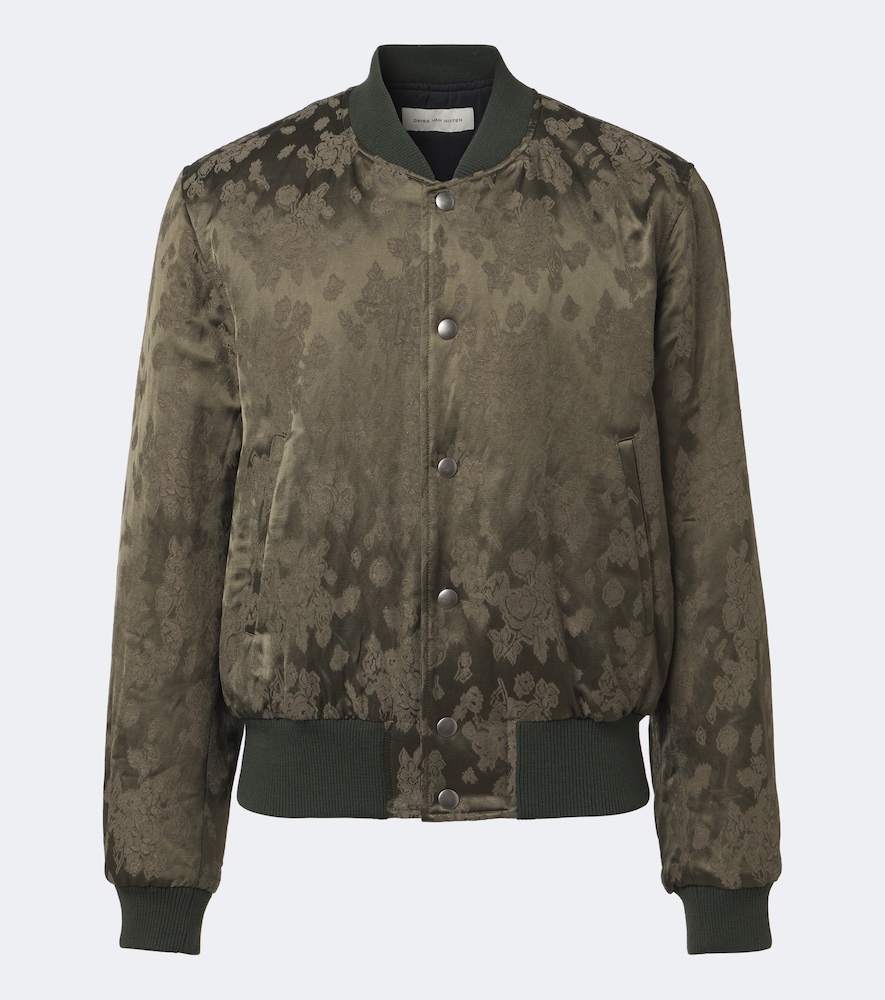 Dries Van Noten - Jacquard bomber jacket