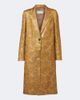 Dries Van Noten Dries Van Noten Jacquard linen, cotton, and silk-blend coat - 1