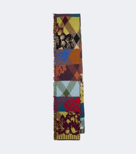 Dries Van Noten Dries Van Noten Jacquard wool-blend scarf