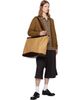 Dries Van Noten Dries Van Noten Khaki & Brown Canvas Tote - 4