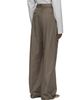 Dries Van Noten Dries Van Noten Khaki Belted Cotton Trousers - 3