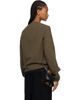 Dries Van Noten Dries Van Noten Khaki Collarless Jacket - 3