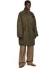 Dries Van Noten Dries Van Noten Khaki Jacquard Coat - 4