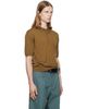 Dries Van Noten Dries Van Noten Khaki Knit Wool Polo - 2