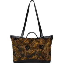 Dries Van Noten Dries Van Noten Khaki Medium Zip-Top Tote