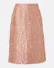Dries Van Noten Dries Van Noten Lamé midi skirt - 1