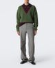 Dries Van Noten Dries Van Noten Layered wool and cotton polo sweater - 2