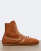 Dries Van Noten Dries Van Noten Leather-trimmed suede high-top sneakers - 5