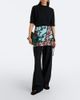 Dries Van Noten Dries Van Noten Leather-trimmed velvet ballet flats - 4