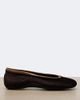 Dries Van Noten Dries Van Noten Leather-trimmed velvet ballet flats - 5