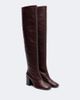 Dries Van Noten Dries Van Noten Leather over-the-knee boots - 1
