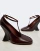 Dries Van Noten Dries Van Noten Leather T-strap wedges - 3